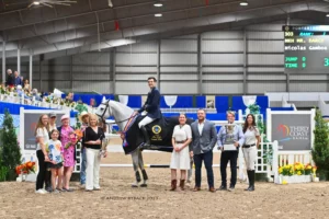 Nicolas Gamboa and NKH Mr. Darcy Cash in on Another Victory in $100,000 Third Coast Bank Grand Prix