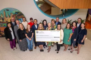 2024 Pin Oak Charity Horse Show Check Presentation