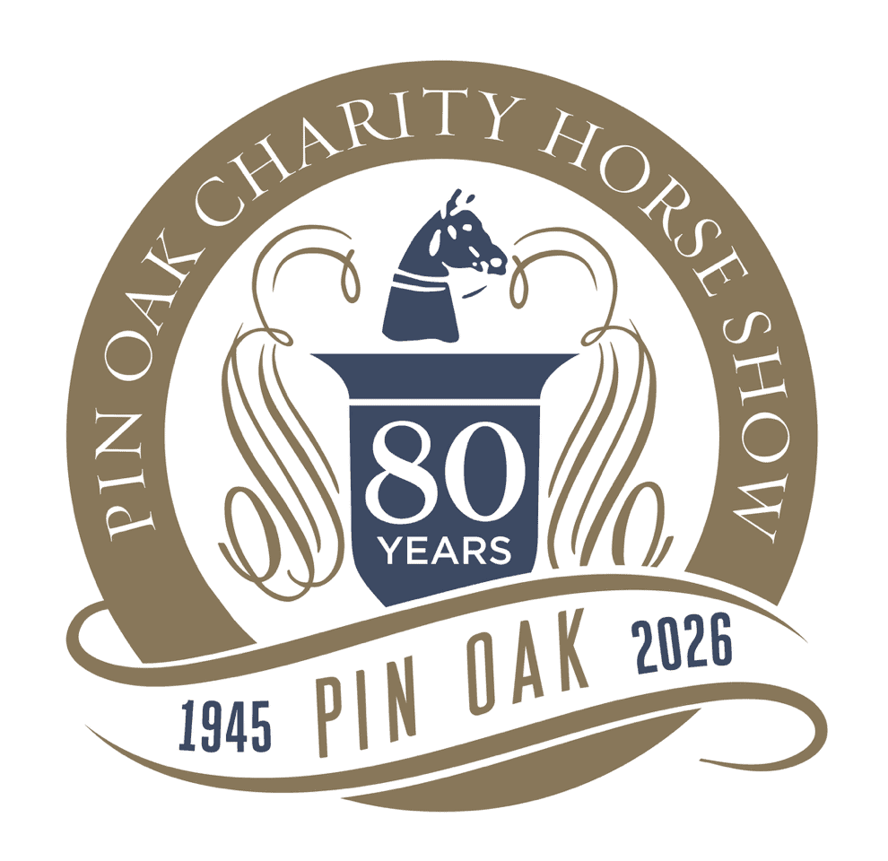 pin oak 80th year logo